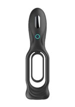 Pierścień erekcyjny SONO N0. 88 - Vibrating Rechargeable Cock Ring - Black