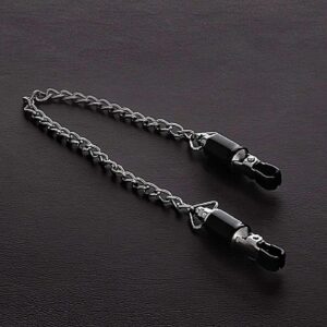 Luksusowe regulowane zaciski na sutki z łańcuszkiem