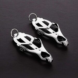 Stalowe zaciski nyplowe z końcówkami z twardej gumy