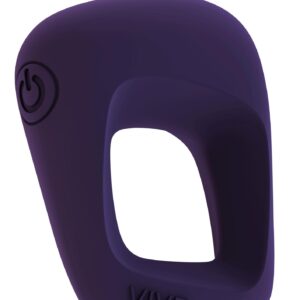 Ekskluzywny wibrujący pierścień na penisa Senca - Purple