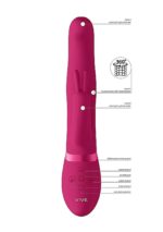 IZARA – Trójfunkcyjny wibrator królik ze stymulacją punktu G i obrotowymi kulkami