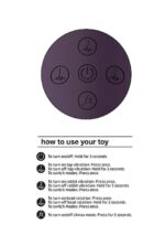 CATO – Impulsowy wibrator królik ze stymulacją punktu G