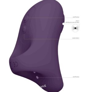 Ergonomiczny Wibrator Łechtaczki HANA – Pulsująca Fala dla Niezapomnianych Doznań