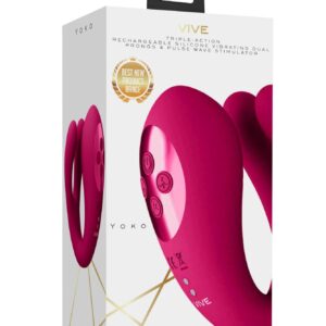 YOKO – Luksusowy Wibrator z Trzema Niezależnymi Silnikami