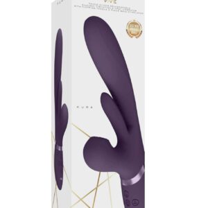 KURA – Ekskluzywny Wibrator z Potrójną Stymulacją