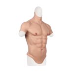 XX-DREAMSTOYS Ultra Realistic Muscle Suit Men – Realistyczny Męski Tors z Silikonu (Rozmiar XL)