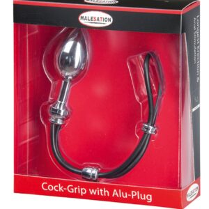 MALESATION Plug z pętlą na penisa Duży