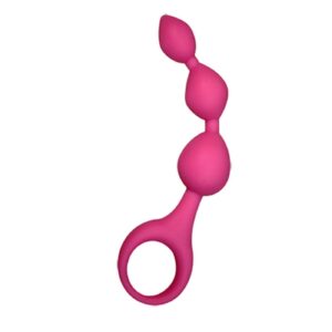 Plug/kulki-Artykuł wspomagania - Dildo Silic. Triball. Amuse-G. Pink
