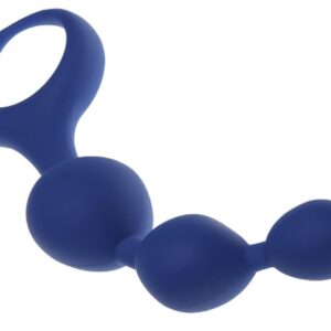 Plug/kulki-Dildo Silic. Triball. Amuse-G. Blue