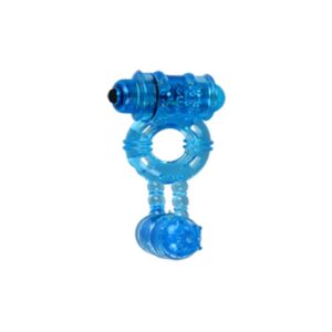 Pierścień-Wibrator - Ring. Double. Func:1. Blue