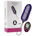 Jajko Wibracyjne Ocean Storm - Dark Blue z Mini LRS Control – Ekskluzywna Przeżycie Pełne Przyjemności