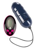 Jajko Wibracyjne Ocean Storm - Dark Blue z Mini LRS Control – Ekskluzywna Przeżycie Pełne Przyjemności