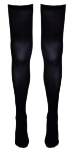 Czarne pończochy ze szwem z tyłu od Cottelli M/L