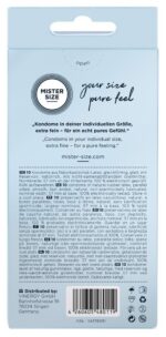 Prezerwatywy Mister Size 57mm 10 szt