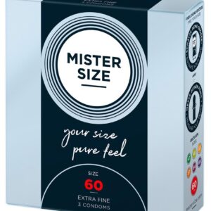 Prezerwatywy Mister Size 60mm 3 szt