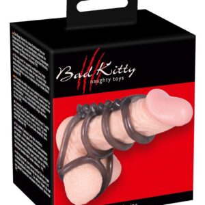 Bad Kitty Cock Ring 3 – Maksymalna Stabilizacja i Intensywna Stymulacja