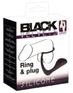 Black Velvets Ring & Plug analny