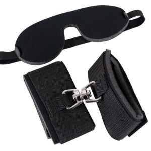 Wyściełane kajdanki z metalowym obrotowym pierścieniem Bad Kitty