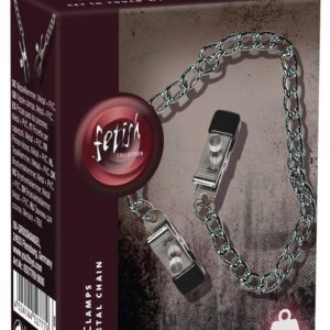 Zaciski z łąńcuszkiem na sutki