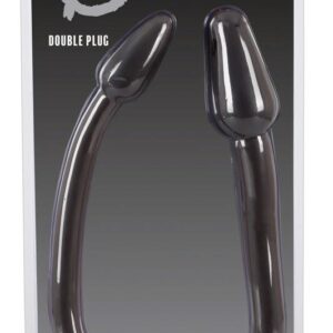 Plug analny Nature Skin Double Plug Black