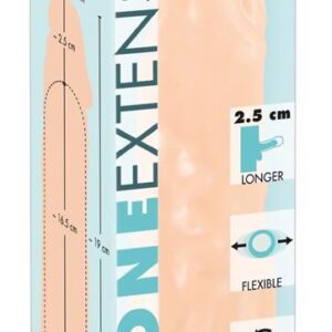 Nakładka na penisa Silicone Extension flesh