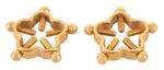 Lekkie jak piórko zaciski na sutki Nipple Jewellery Golden Flower Bad Kitty