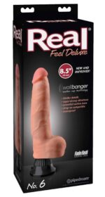 Real Feel Deluxe No.6 22cm – Więcej niż Realizm, Maksimum Przyjemności