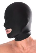 FETISH MASKA Spandex Open Mouth Hood