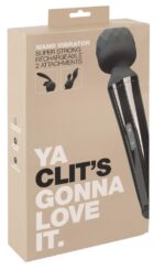 Massage Wand & 2 Attachments - Wibrator do Masaży Ciała i Intymnych