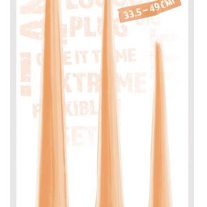 Super Long Butt Plug Set flesh