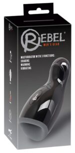 Rebel Masturbator 3 w 1 – Wibracja, Ogrzewanie i Ruch!