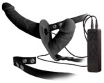 Wibrujący STRAP-ON Podwójny