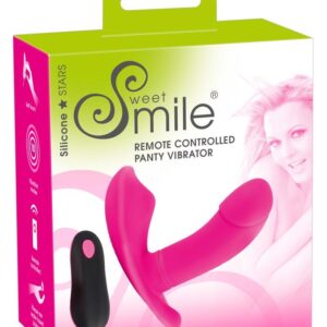 SWEET SMILE RC PANTY VIBRATOR – Wszechstronny stymulator do Majtek