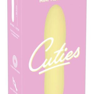 Cuties Mini Vibrator Yellow – Smukła Forma, Maksymalna Przyjemność