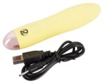 Cuties Mini Vibrator Yellow – Smukła Forma, Maksymalna Przyjemność