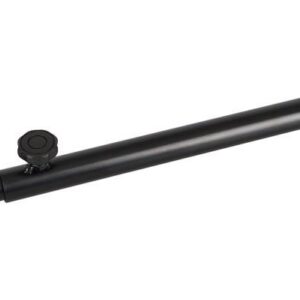 Czarny skórzany regulowany pręt bondage