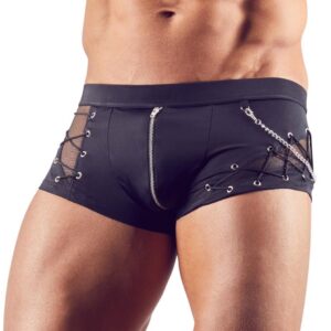 Majtki z łańcuszkiem i zamkiem L