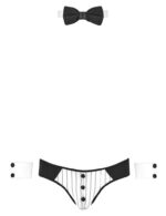 Zestaw majtki męskie + mankiety + muszka M