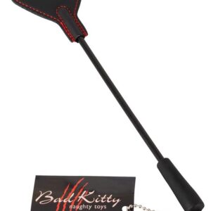 Mały czarny bicz z łopatką Bad Kitty