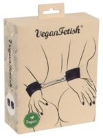 Kajdanki z praktycznym zapięciem na rzepy vegan