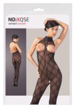 Bodystocking z otwartym biustem S-L