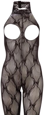 Bodystocking z otwartym biustem S-L