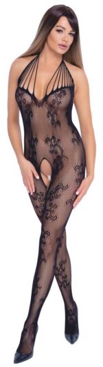 Bodystocking z ornamentami S-L