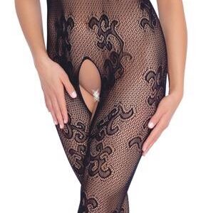 Bodystocking z ornamentami S-L