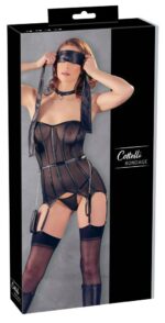 Przezroczysty gorset bondage od Cottelli XL