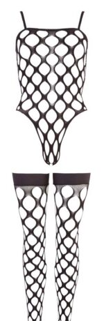 Bodystocking siatkowany S-L