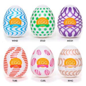 Masturbator Tenga Egg Variety Wonder Pack 6szt