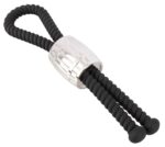 Czarna pętla na penisa Heavy Rope Cock Strap od Rebel