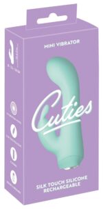 Cuties Mini Vibrator Green 4. Generacji – Kompaktowa Stymulacja dla Maksymalnej Przyjemności!