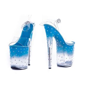 Seksowne błękitne buty od Roxie Luve rozmiar 41